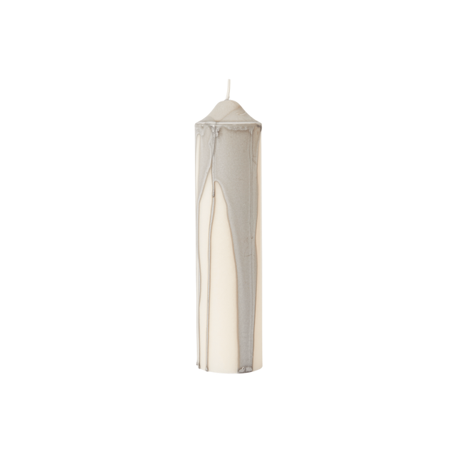 Stumpenkerze Dryp Pillar Candle H20 - ferm LIVING