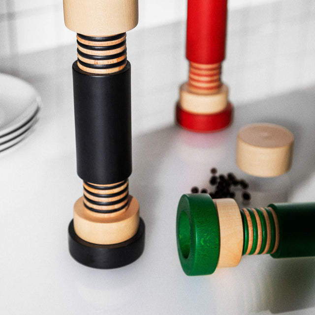 Gewürzmühle Twergi Totem Ettore Sottsass - Alessi