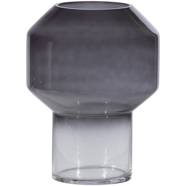 Jaxx Vase Glas schwarz Ø18 - Woood