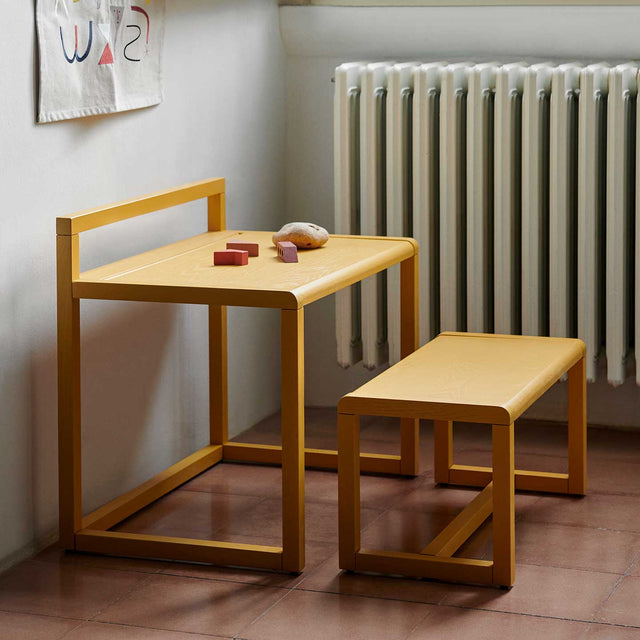 Kinderschreibtisch Little Architect Gelb - ferm LIVING