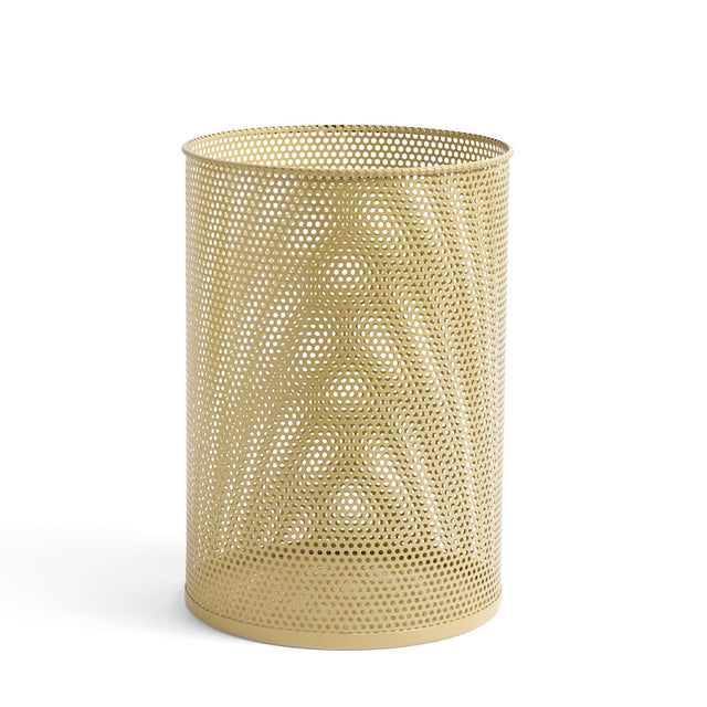 Mülleimer - HAY Perforated Bin Yellow