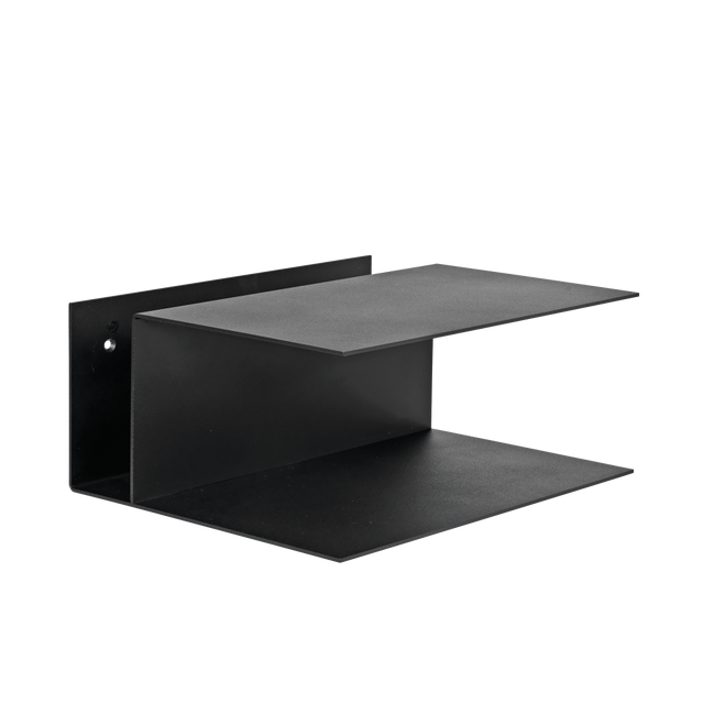 Nachttisch zur Wandmontage Lager Schwarz- ferm LIVING