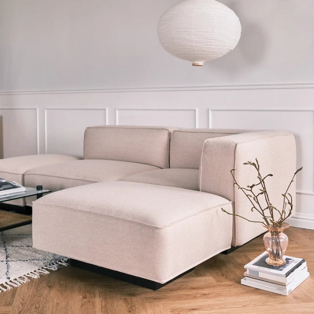 Utopia Modulares Sofa Light beige - Njordec