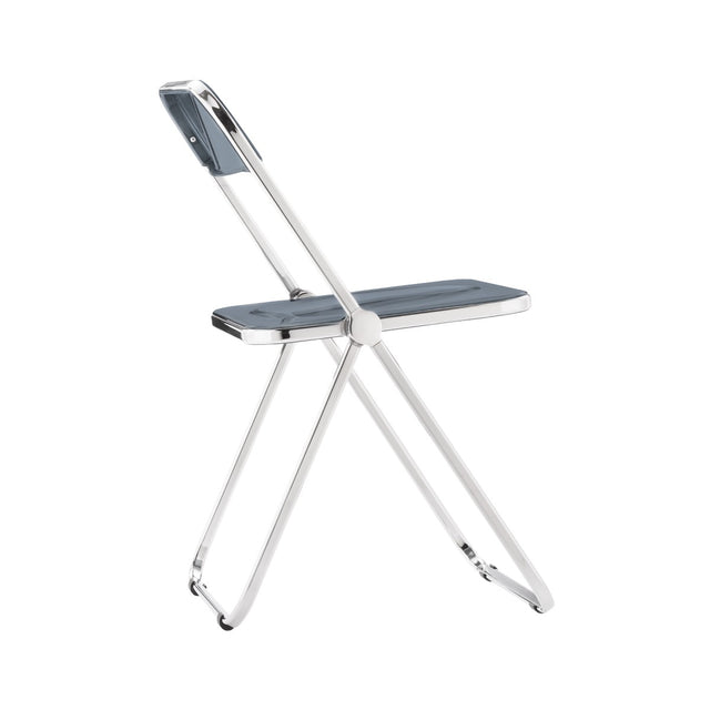 Plia Klappstuhl Chrom Smoky Black - Anonima Castelli