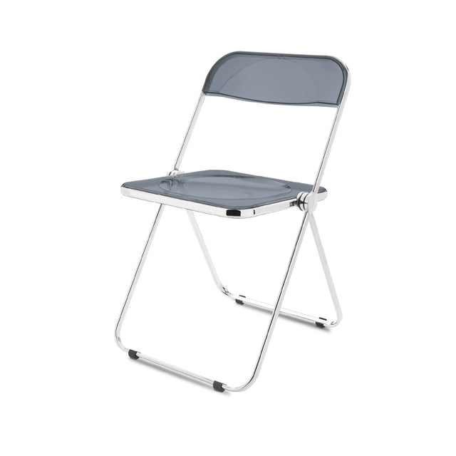 Plia Klappstuhl Chrom Smoky Black - Anonima Castelli