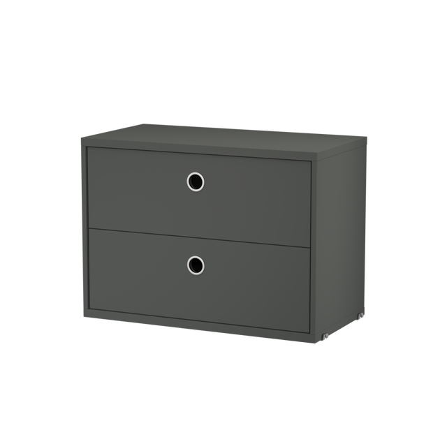Schrank mit Schubladen 58x30cm - String Furniture