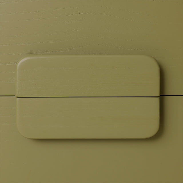 Schubladenschrank Spacious Drawer army green (80x40,5x98 cm) - HK Living