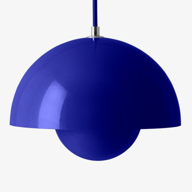 VP1 Flowerpot Pendelleuchte Kobalt Blau - &Tradition