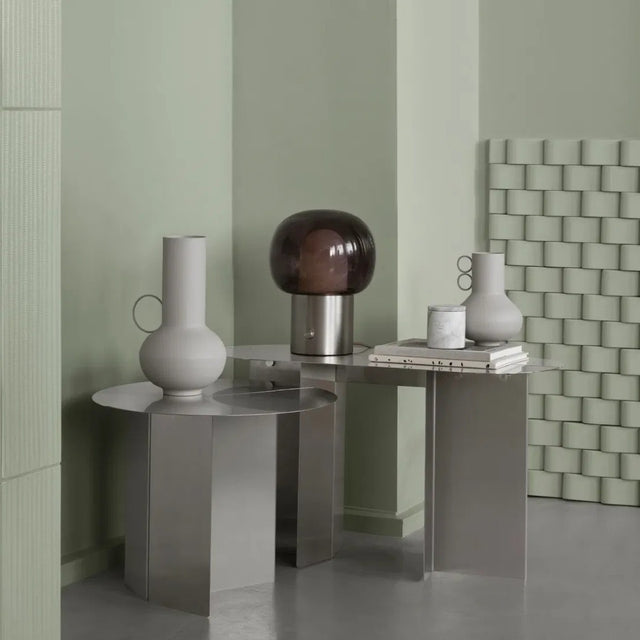 Vase LOHA M Moonbeam - blomus 2
