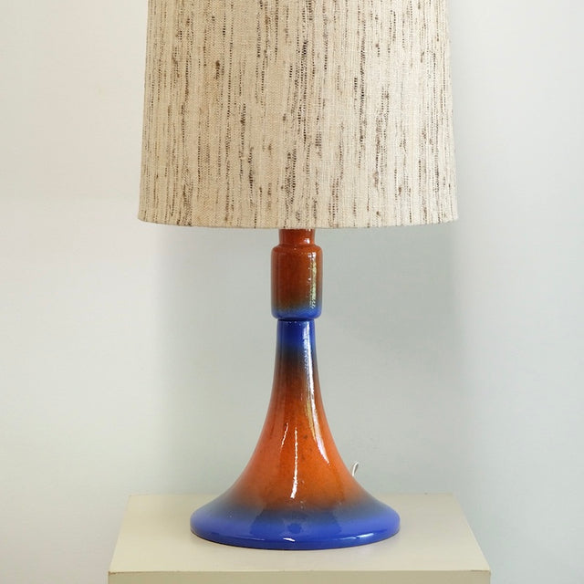 Vintage mid-century table lamp L Egon Hillebrand