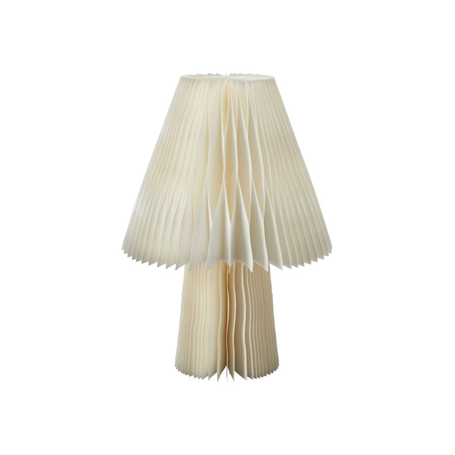 Tischlampe Pleat - Lampe aus Papier, kegelförmig - Wikholm Form