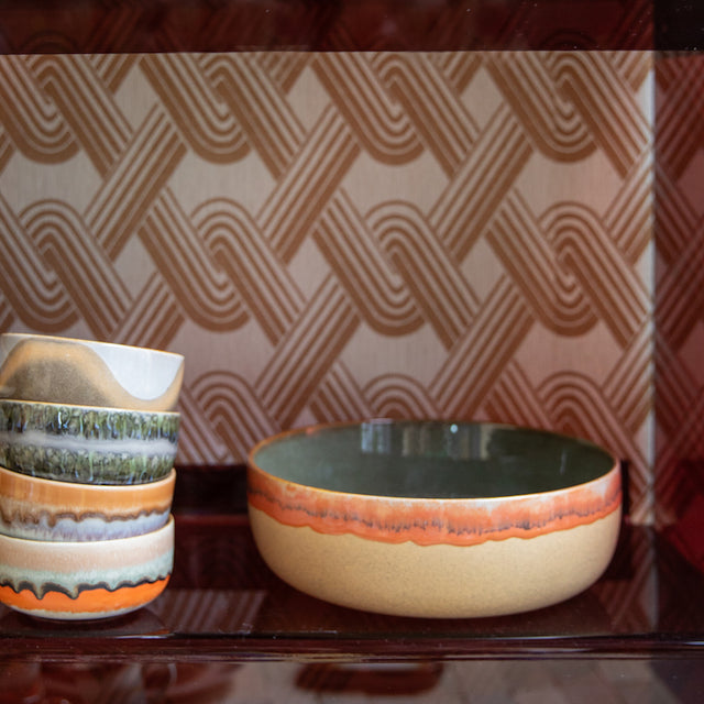Salatschüssel 70s Ceramics - HK Living