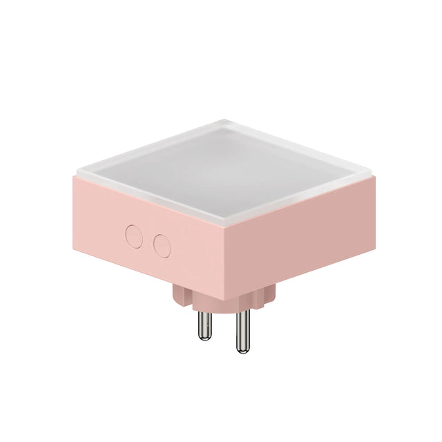 Avolt Lamp 1 dimmbare Steckdosenlampe in New Pink