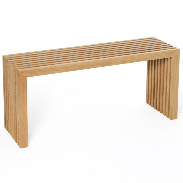 Bank aus Eichenlamellen - Raumgestalt - DesignWe.Love