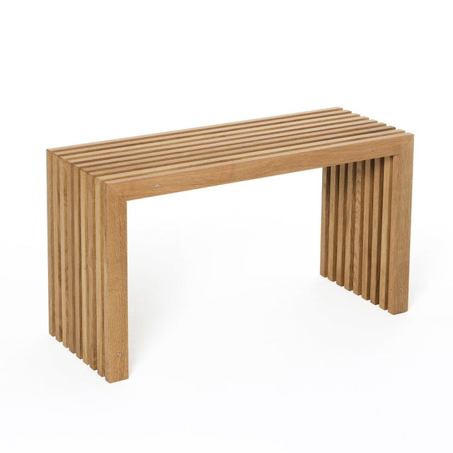 Bank aus Eichenlamellen - Raumgestalt - DesignWe.Love