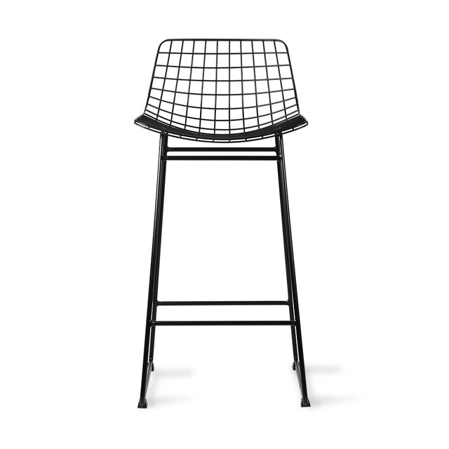Barstuhl Metall Wire schwarz - HK Living