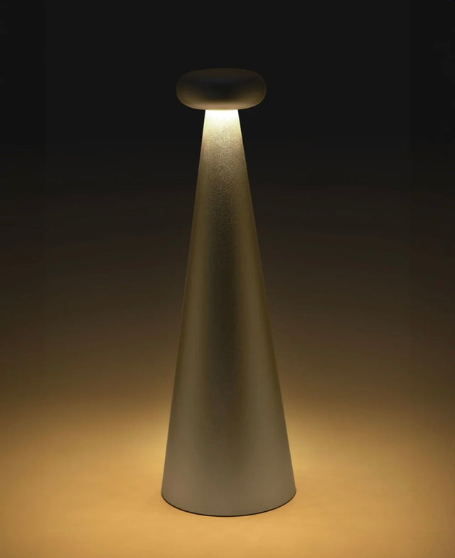 Bedin tragbare Akkuleuchte Gold - Alessi