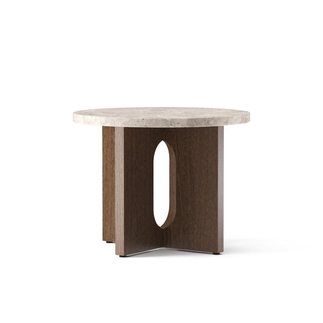 Beistelltisch Androgyne 50cm mit Kunis Breccia Platte - Audo - DesignWe.Love