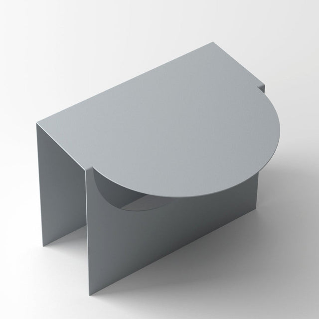 Aesthek Apartment Beistelltisch Grau am Sofa – made in Germany