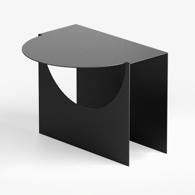 Aesthek Beistelltisch Apartment Schwarz – Beistelltisch aus Metall