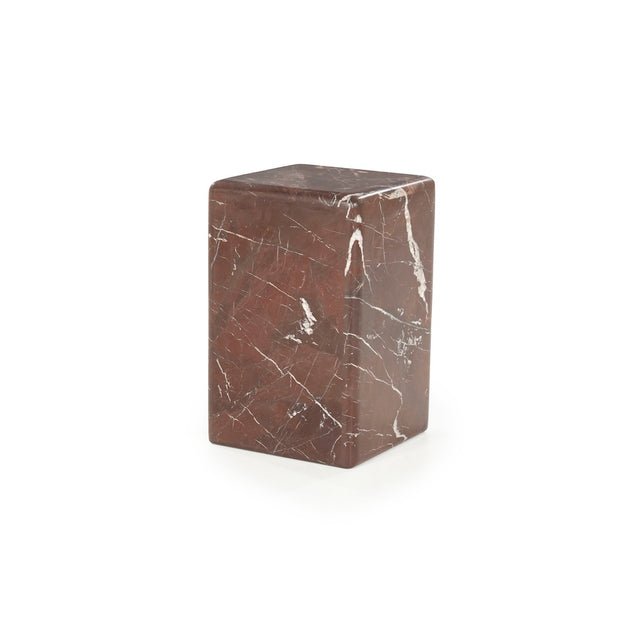 Beistelltisch Dice Roter Marmor - By-Boo