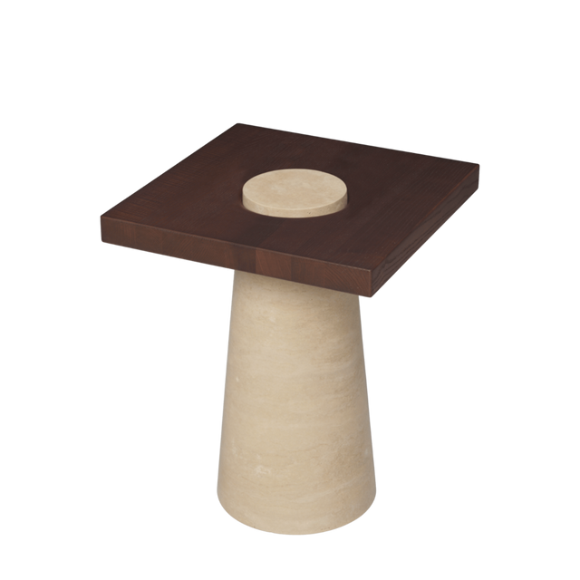 Beistelltisch Grova - Travertine - Ferm Living