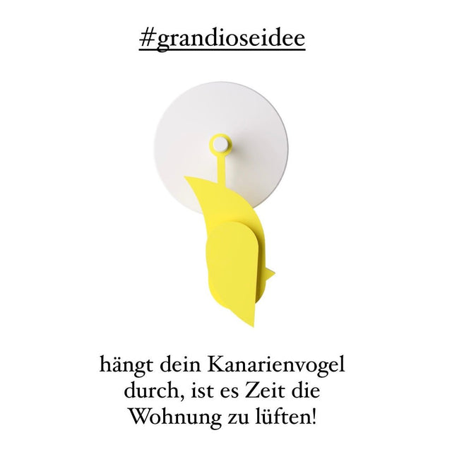 Birdie 2.0 CO2 Sensor Gelb - Luftqualitätssensor - DesignWe.Love