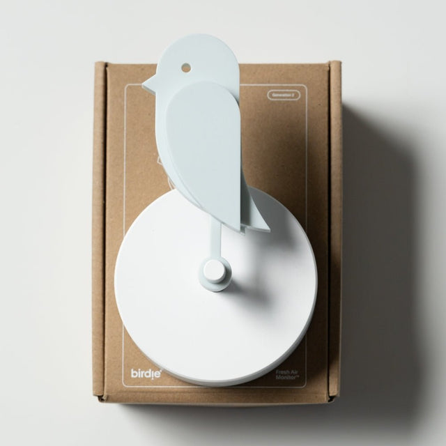 Birdie 2.0 Luftüberwacher Glacier - Luftqualitätssensor - DesignWe.Love