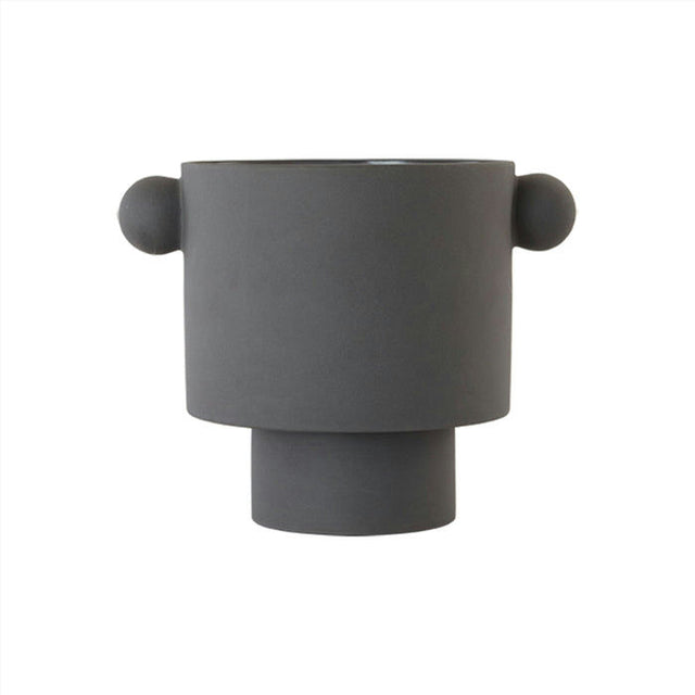 Blumentopf Inka Kana Pot Anthrazit - OYOY