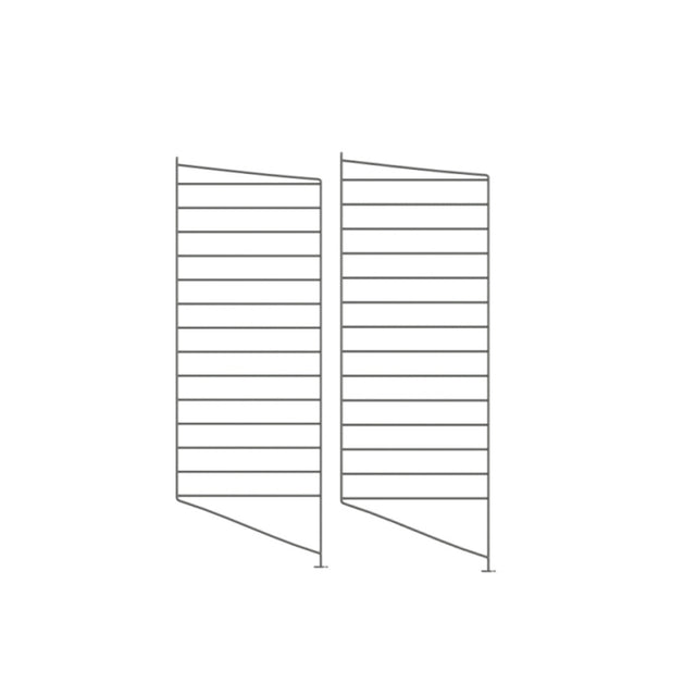 Bodenleiter 2er Set 85x30cm - Regalsystem - String Furniture