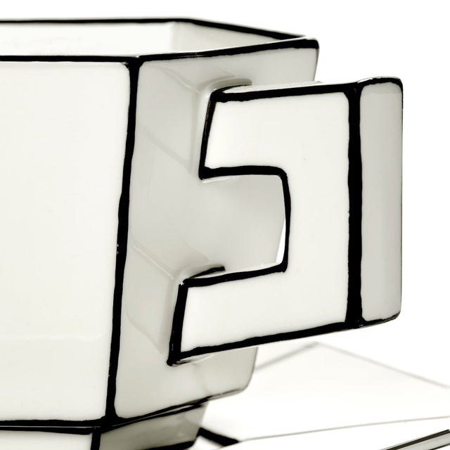 Cappuccinotasse mit Untersetzer Carte Blanche - Serax