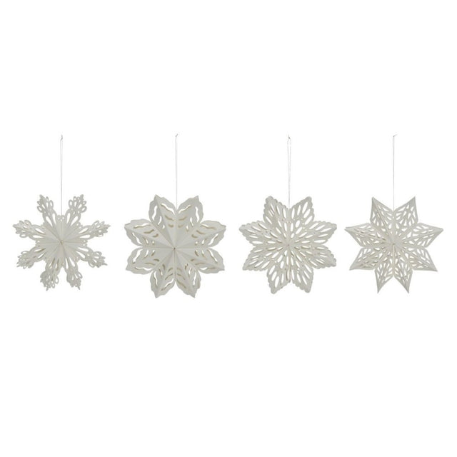 Christbaumschmuck Snowflake, 4er Set - House Doctor - Weihnachten 2024 - DesignWe.Love