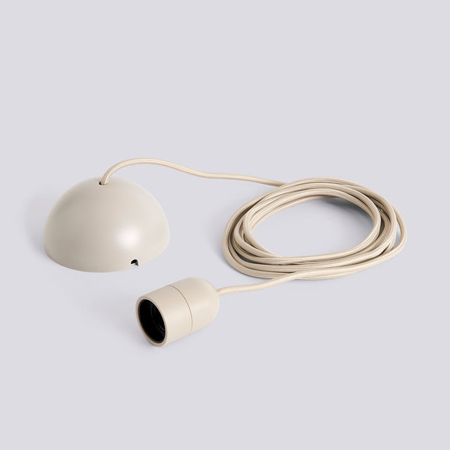 Common Pendant Cord Set Lampenkabel betongrau - HAY