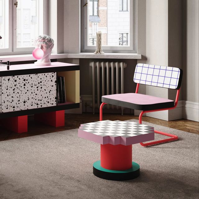 Couchtisch Super Coffee Table Blue Grid - Seletti