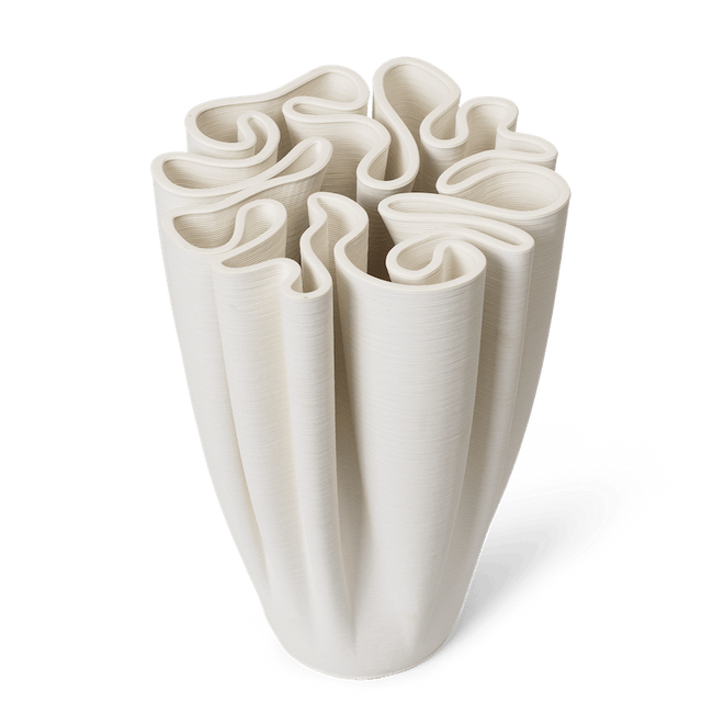 Dedali Vase off - white 25,5cm - ferm LIVING - DesignWe.Love