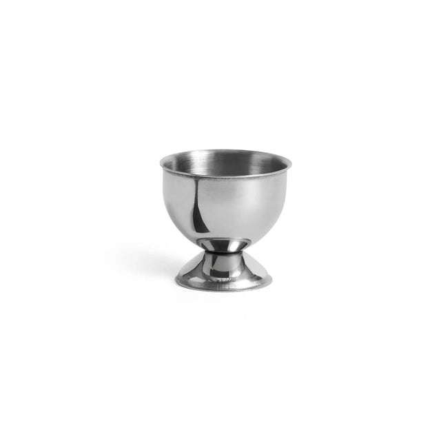 HAY Essential Steel Eierbecher aus poliertem Edelstahl, Freisteller
