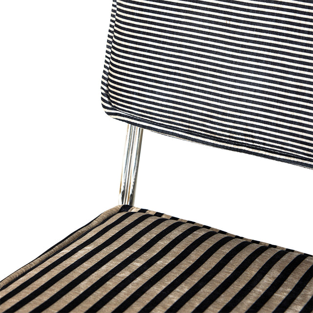 Esszimmerstuhl Endless Dining Chair stripe/monochrome - HK Living