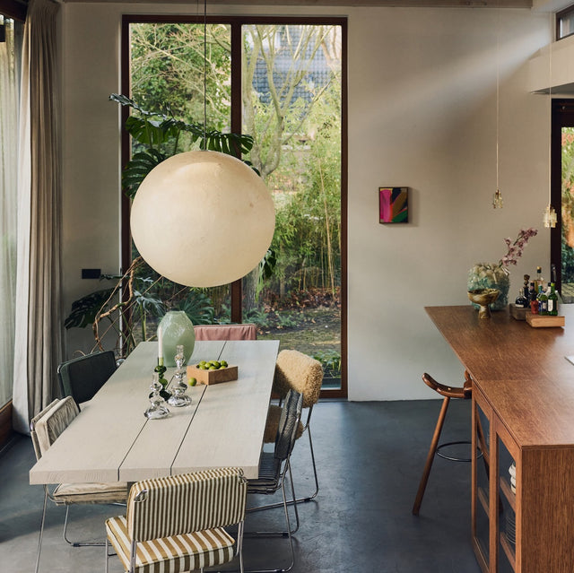 Esszimmerstuhl Endless Dining Chair stripe/sunflower - HK Living