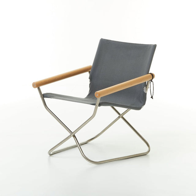 Faltstuhl Nychair X 80 Grau/Natur - Nychair X - DesignWe.Love