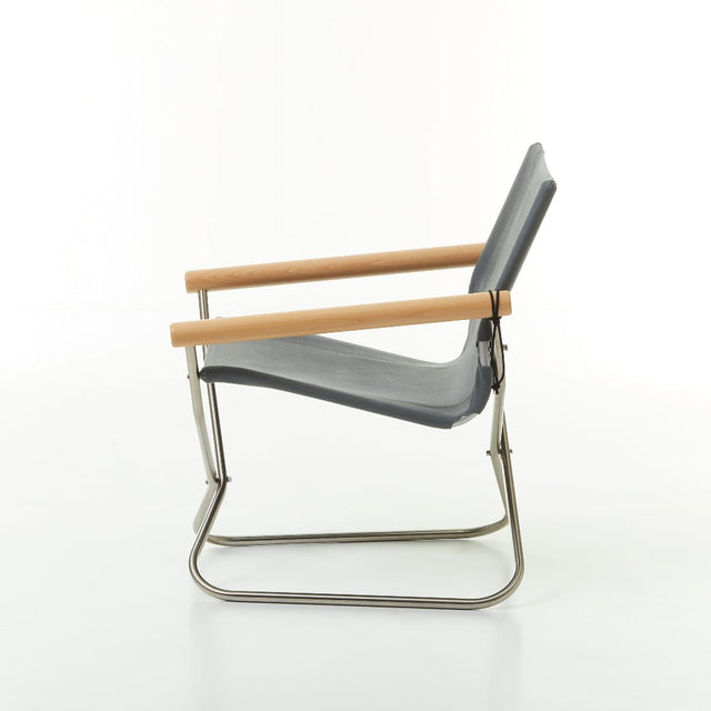 Faltstuhl Nychair X 80 Grau/Natur - Nychair X - DesignWe.Love