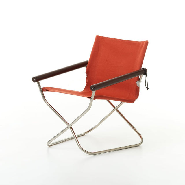 Faltstuhl Nychair X 80 Terracotta/Dunkelbraun - Nychair X - DesignWe.Love