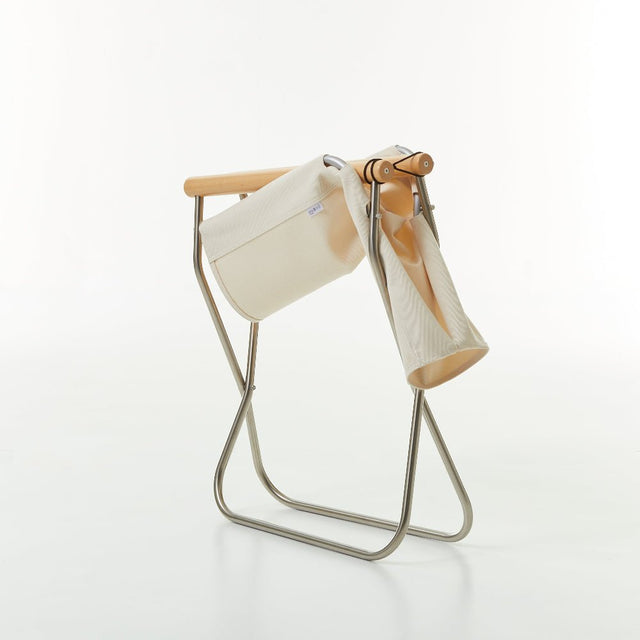 Faltstuhl Nychair X 80 Weiss/Natur - Nychair X - DesignWe.Love