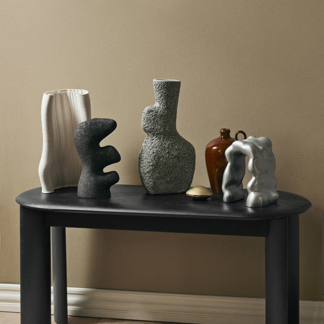 Yara Vase Large Grey Pumice - ferm LIVING