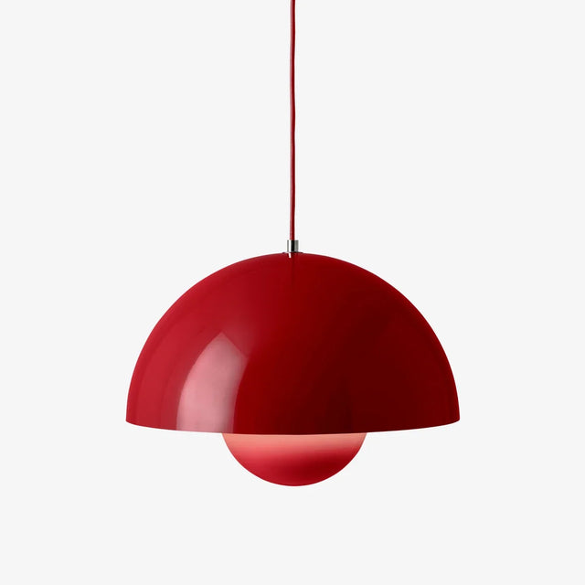 Flowerpot VP7 Pendelleuchte Vermilion Red Ø 37 cm von &Tradition – Packshot