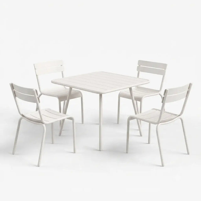 Fermob Luxembourg Gartenmöbelset (Tisch + 4 Stühle)