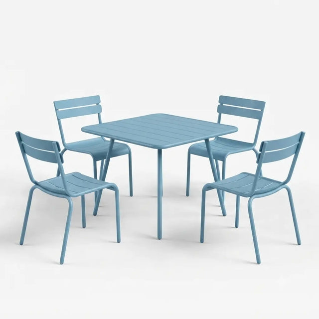 Fermob Luxembourg Gartenmöbelset (Tisch + 4 Stühle)