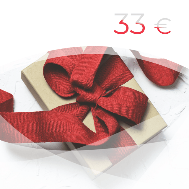 Geschenkgutschein 33 € - DesignWe.Love