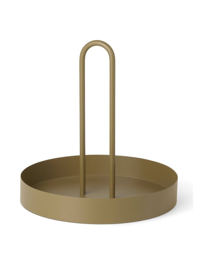 Grib Tray olive - Tablett von ferm LIVING - DesignWe.Love