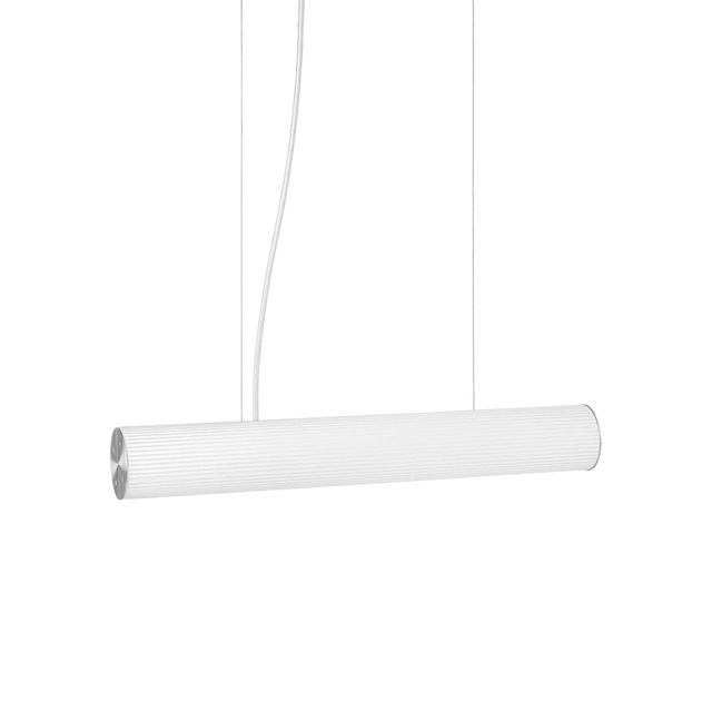 Hängeleuchte Vuelta Weiß 60cm Chrom - ferm LIVING - DesignWe.Love