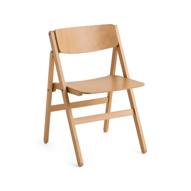 HAY Backflip Chair in Golden – Design-Klappstuhl Gudmundur Ludvik, Buchenholz